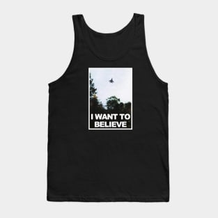 Ghost of Kyiv - I Want To Believe Tank Top